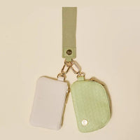 Sage Duo Pouch Wristlet