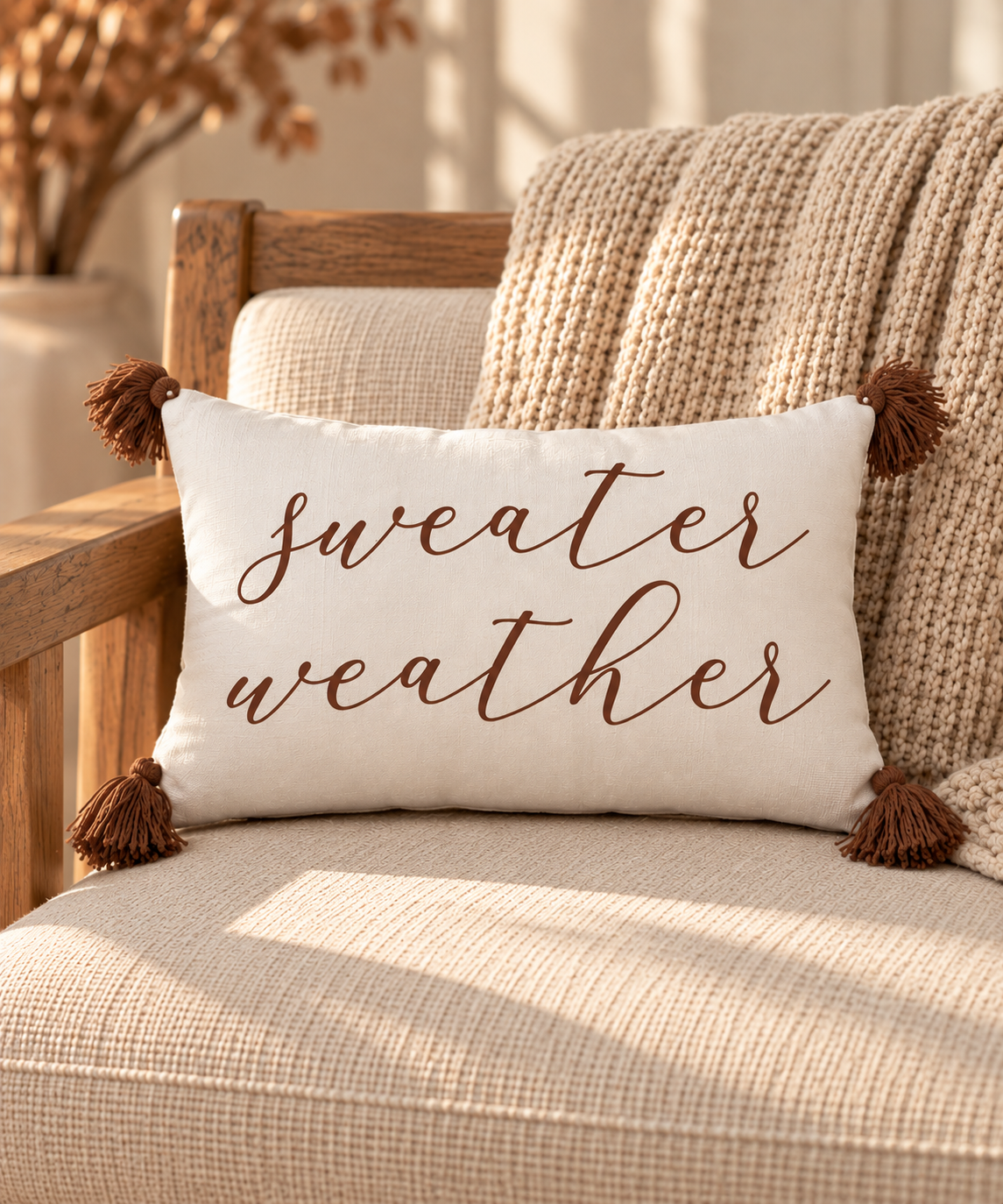 Sweater Weather Pillow