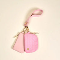 Blush Duo Pouch Wristlet