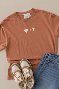 Dear Heart Proof of His Love Tee