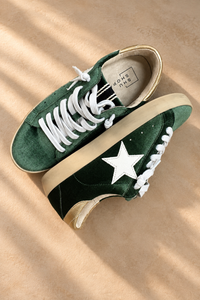 Shu Shop Paula Velvet Sneakers