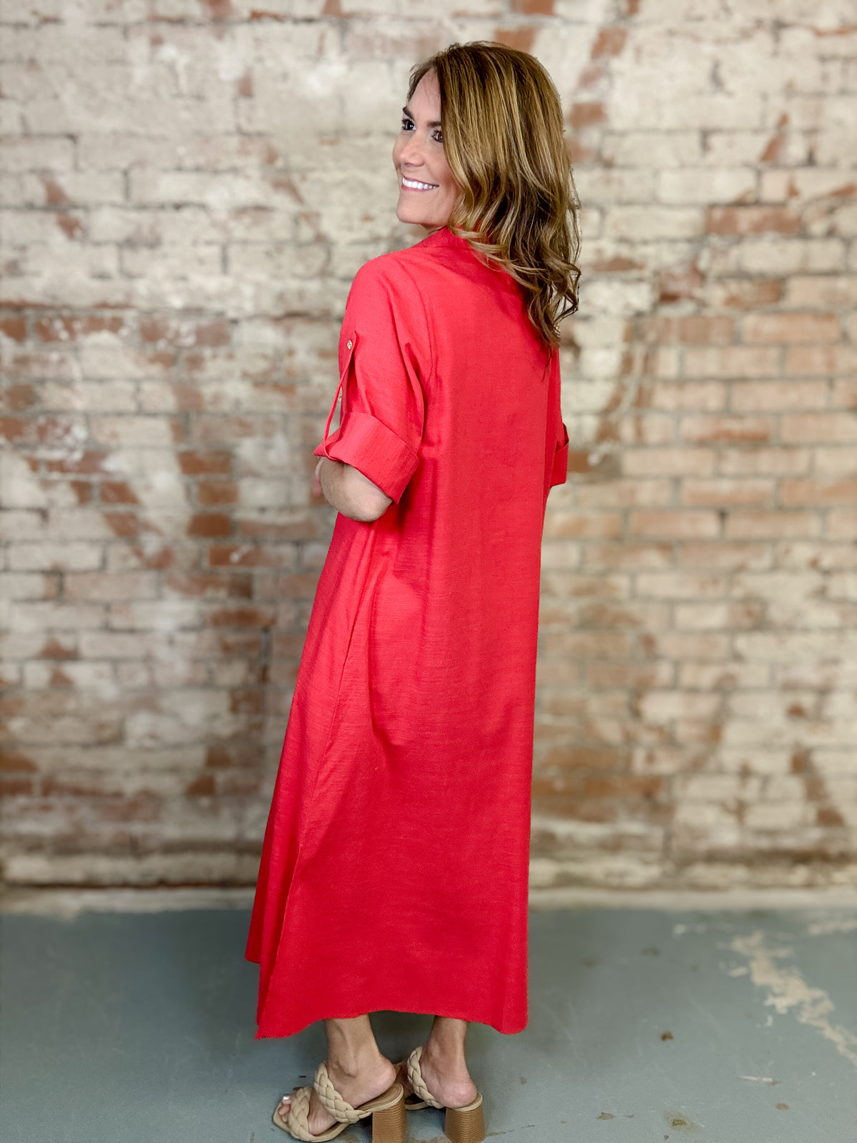 Grace Button Down Dress - FINAL SALE