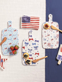 Mud Pie Americana Melamine Board & Napkin Set - FINAL SALE