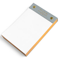 Gold Accent Notepad