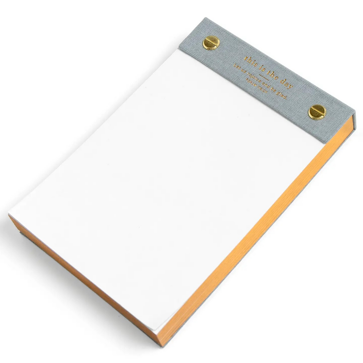 Gold Accent Notepad
