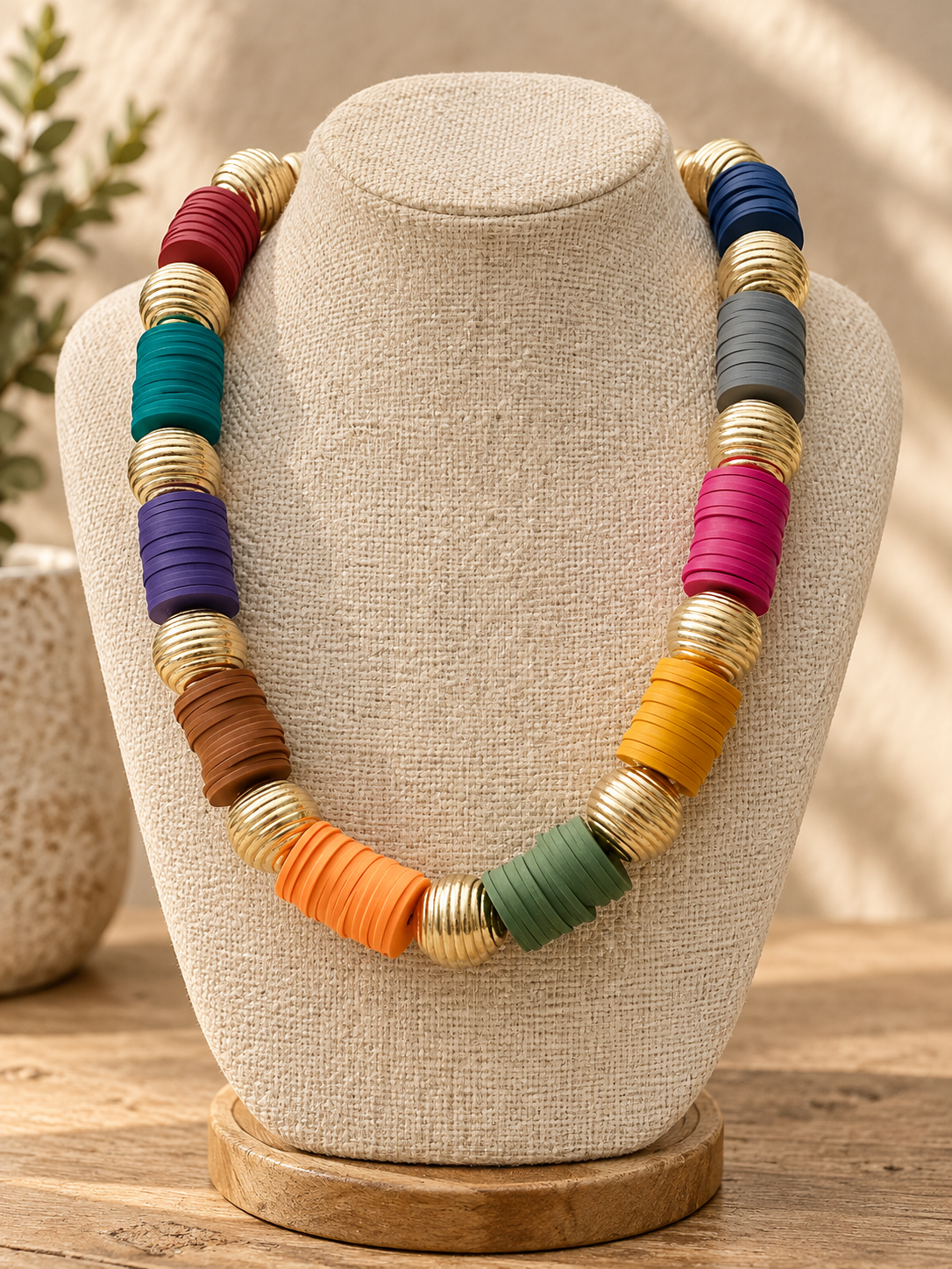 Fall Carousel Necklace