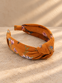 Evie Floral Knot Headband