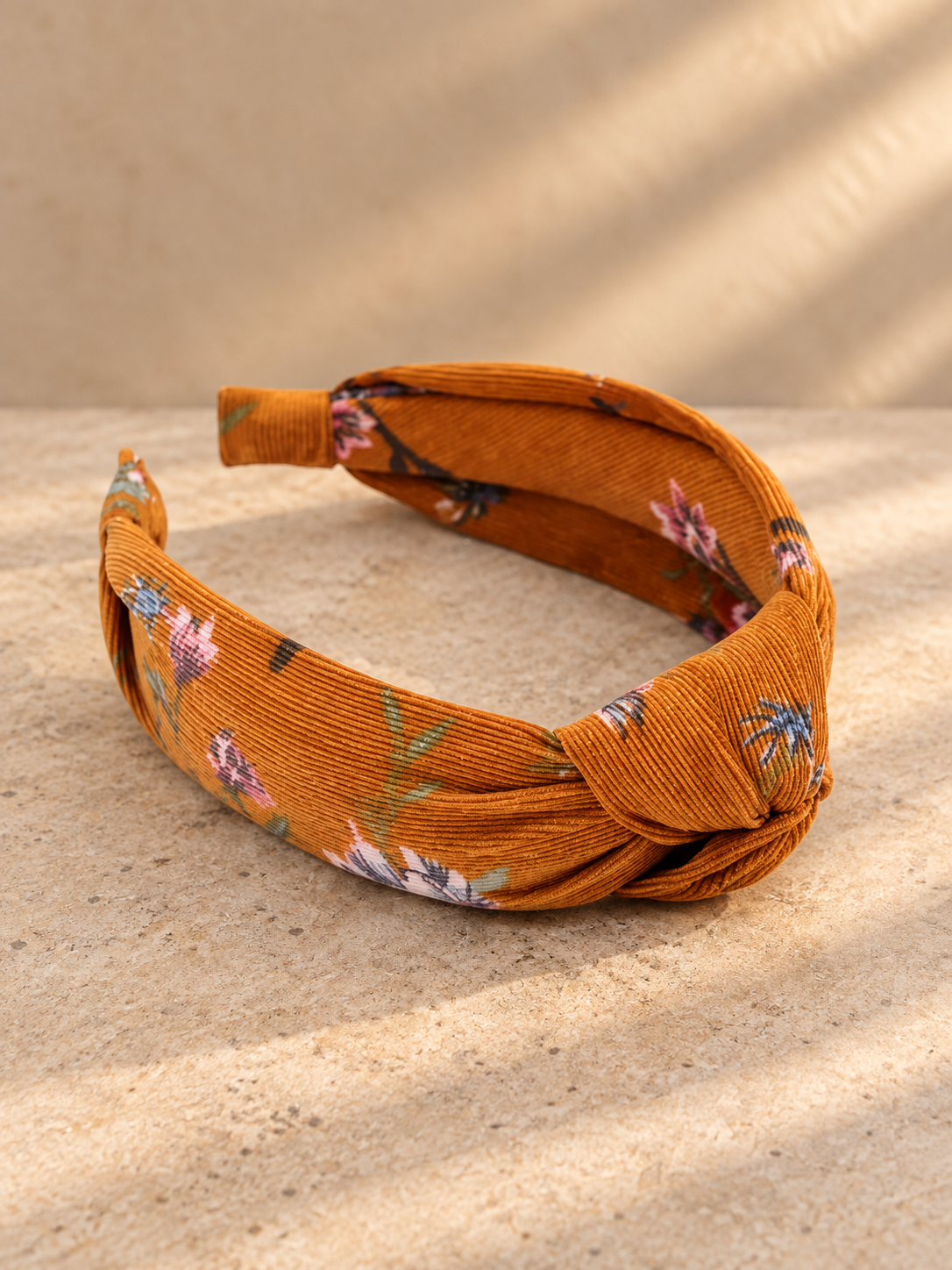 Evie Floral Knot Headband