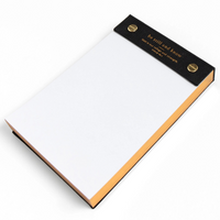 Gold Accent Notepad