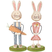 Stand Up Wooden Bunny FINAL SALE