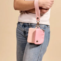 Blush Duo Pouch Wristlet