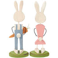 Stand Up Wooden Bunny FINAL SALE