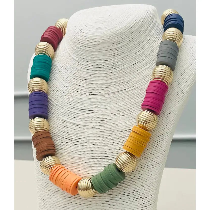 Fall Carousel Necklace