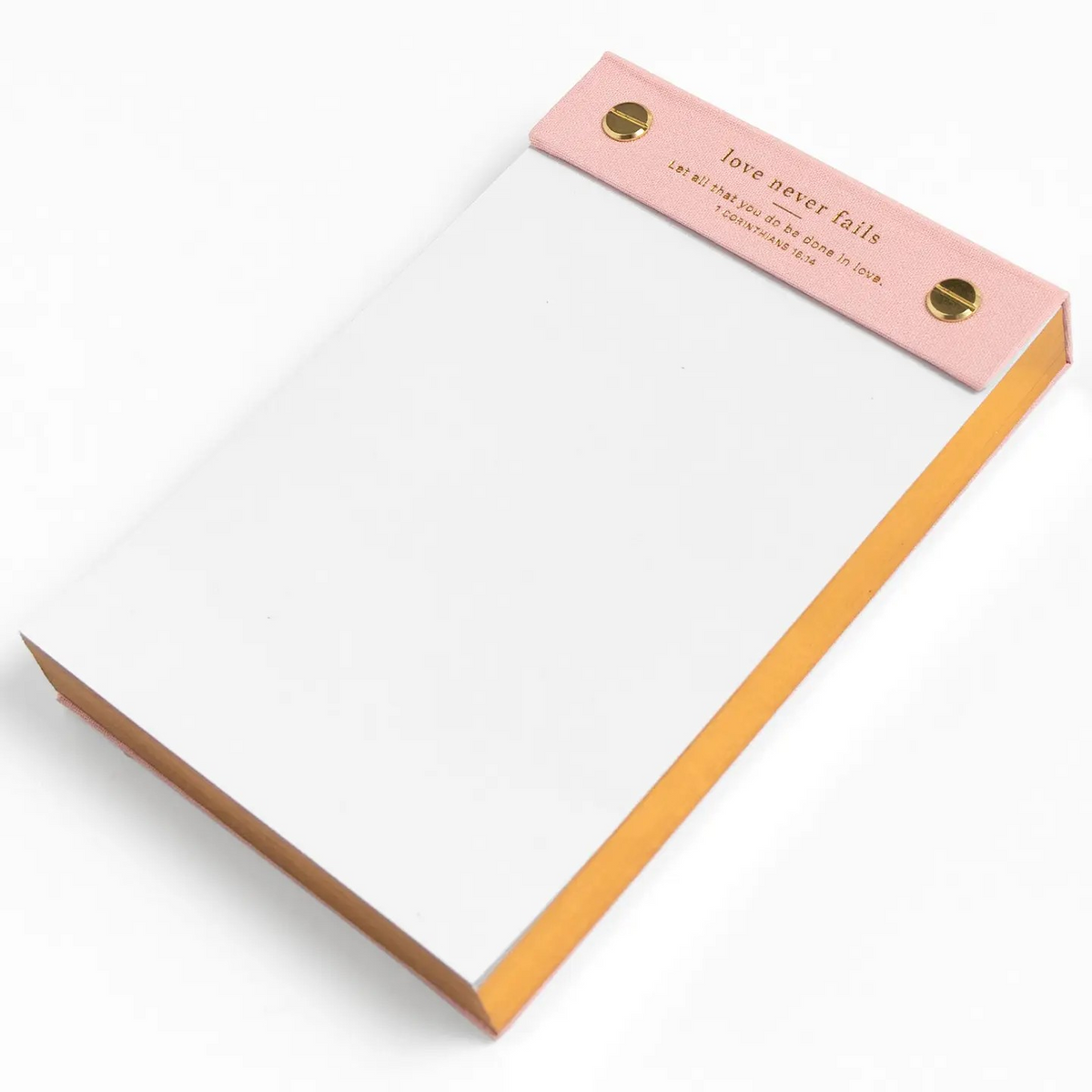 Gold Accent Notepad