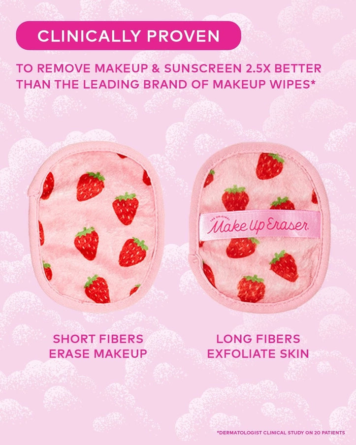 Strawberry Makeup Eraser Set