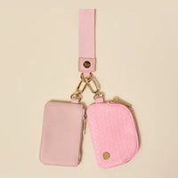 Blush Duo Pouch Wristlet