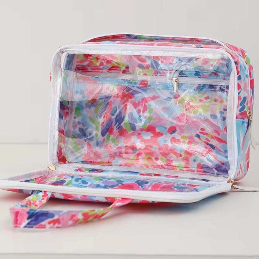 Petal Splash Cosmetic Case