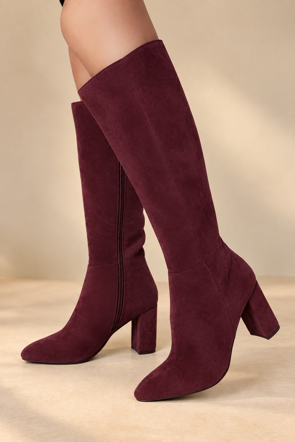 Brazil Tall Suede Boots
