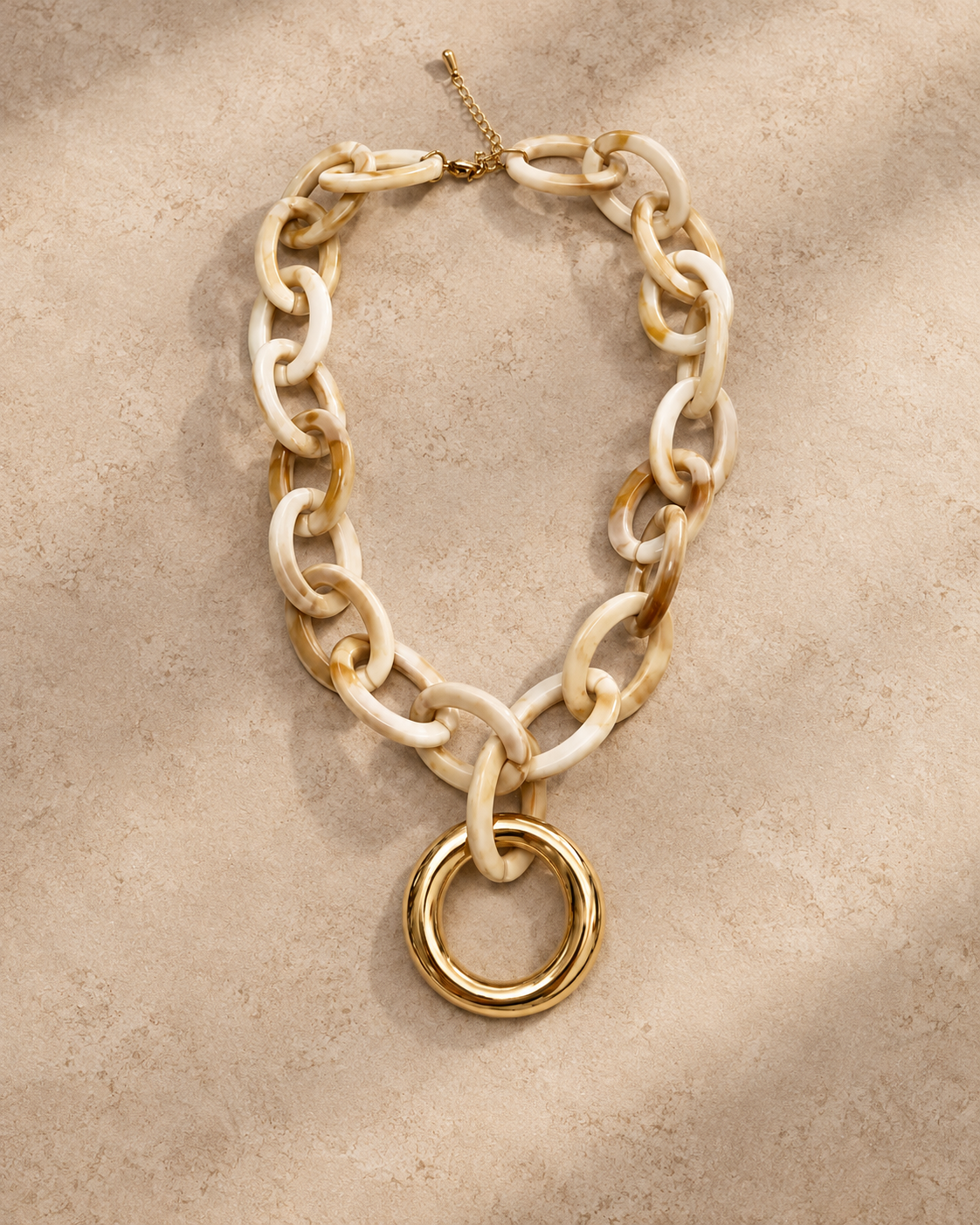 Colin Cream Chain Necklace