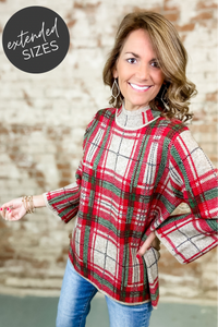 Vaye Plaid Top - FINAL SALE