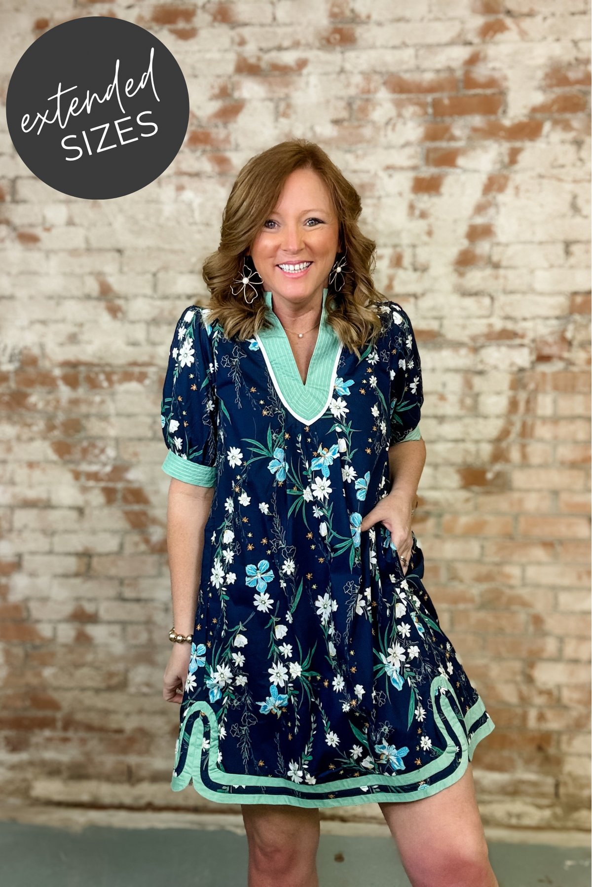 Kristen Puff Sleeve Dress - FINAL SALE