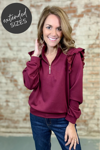Shandy Quarter Zip Pullover - FINAL SALE