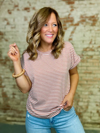 Desaray Stripe Top FINAL SALE