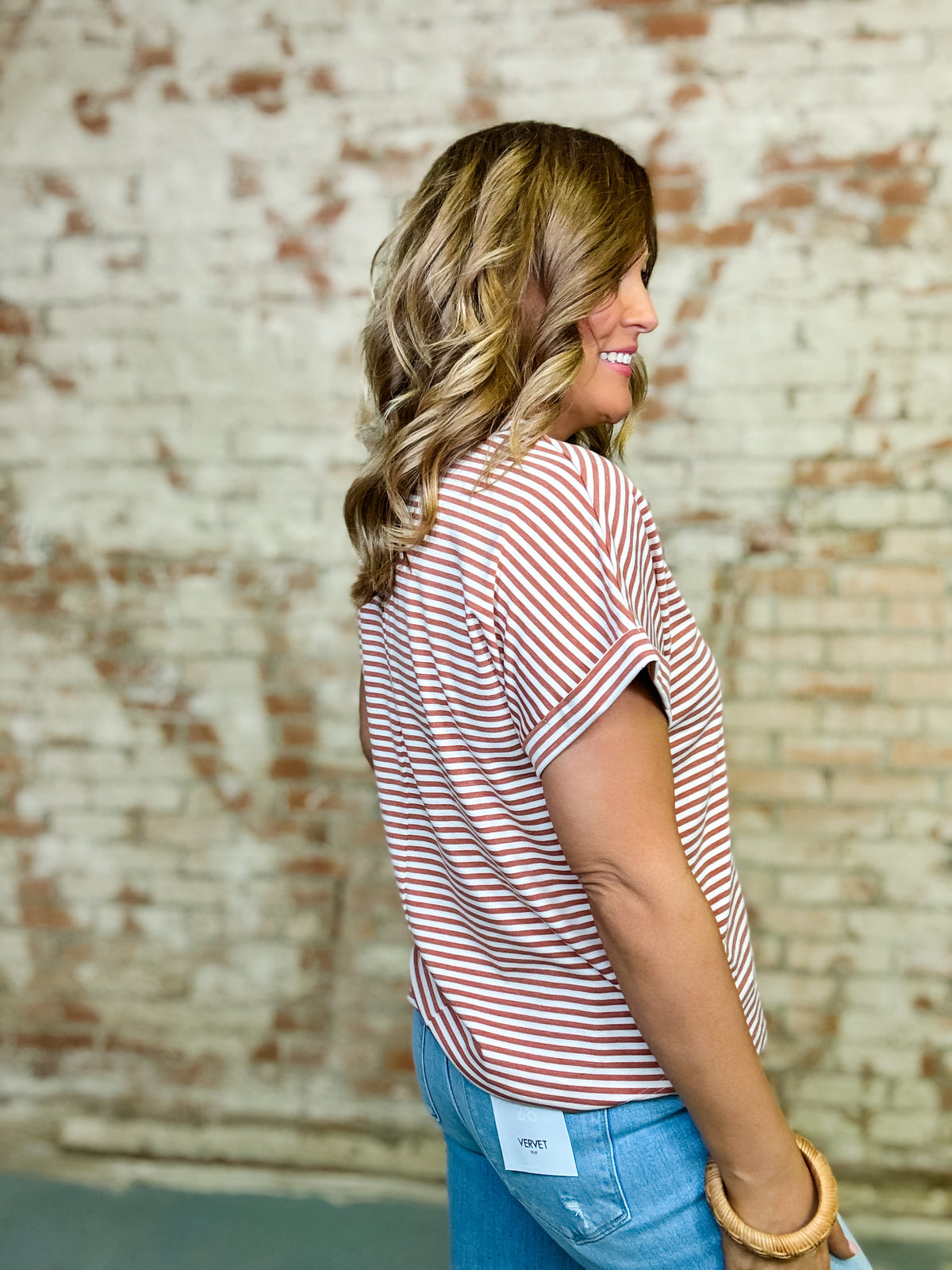 Desaray Stripe Top FINAL SALE