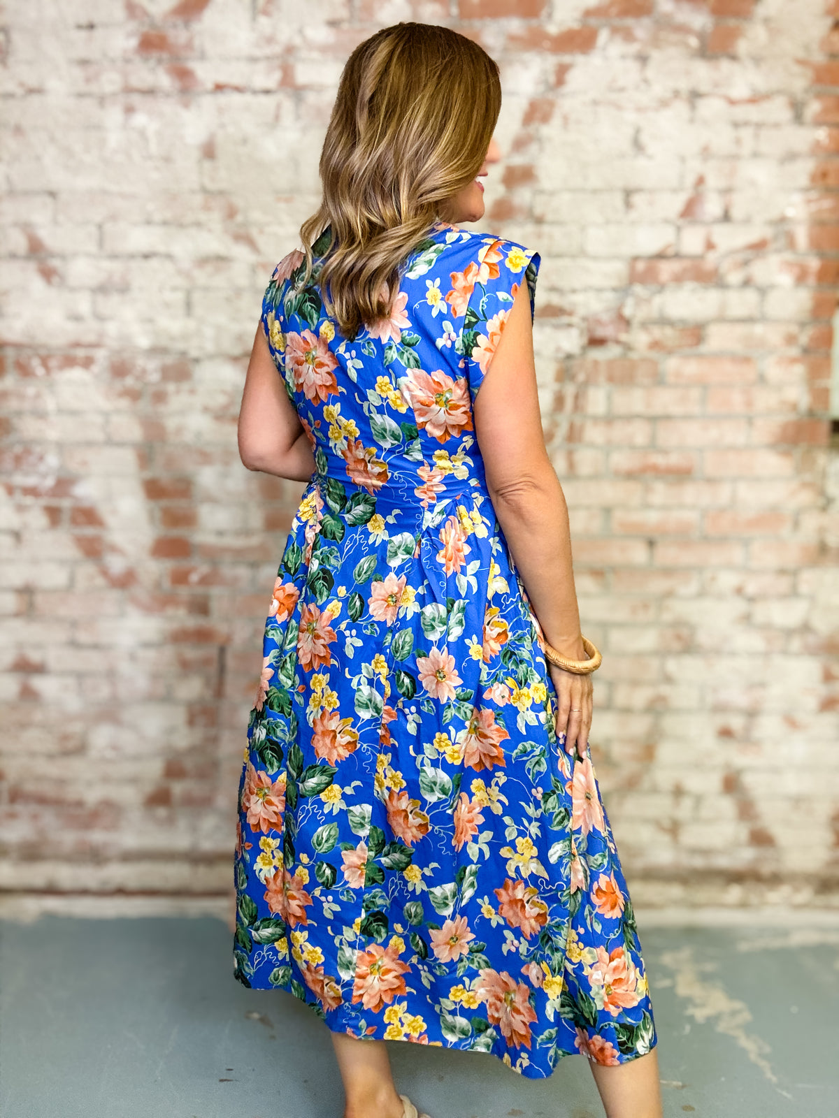 Korina Floral Midi Dress