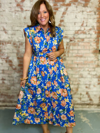 Korina Floral Midi Dress