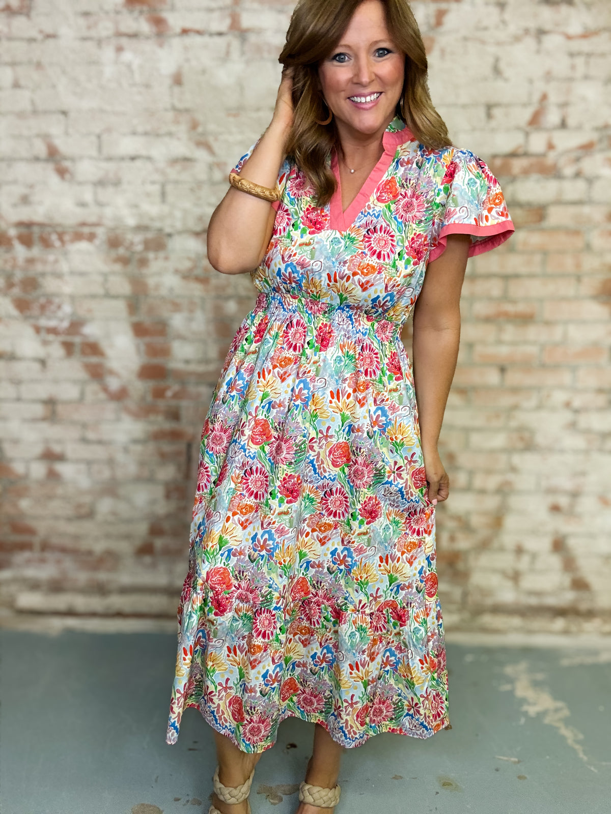 Wendlyn Midi Dress FINAL SALE