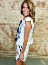 Myriam Quilted Short Set FINAL SALE