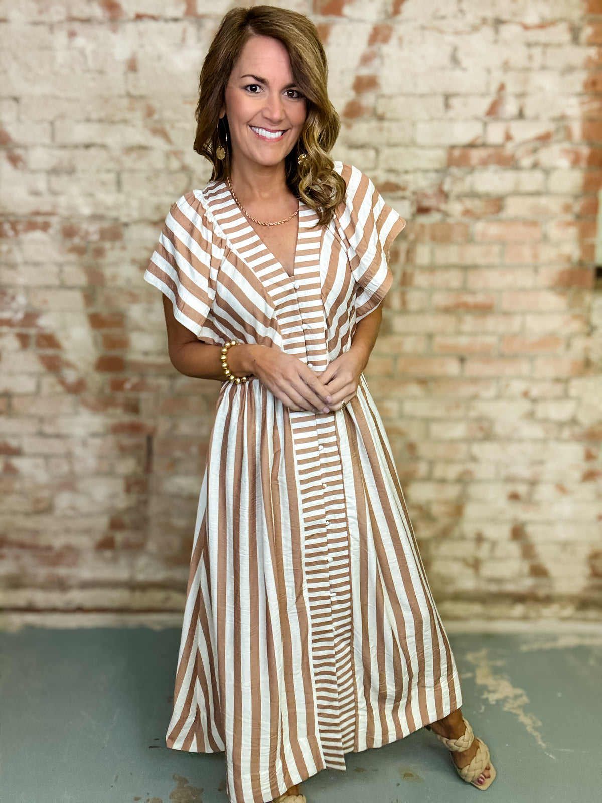 Erin Stripe Dress