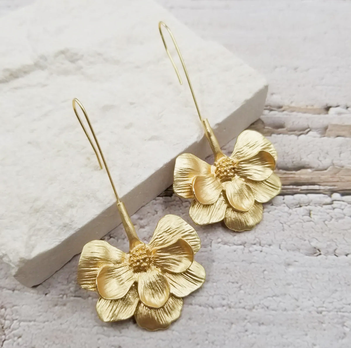 Janis Blooming Flower Earrings