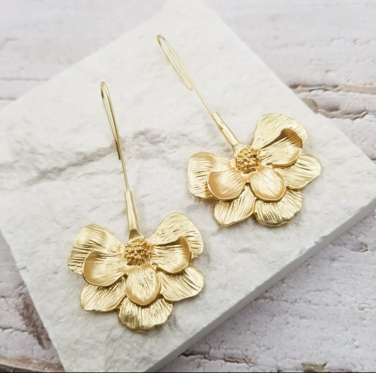 Janis Blooming Flower Earrings