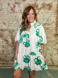 Grady Floral Tiered Dress