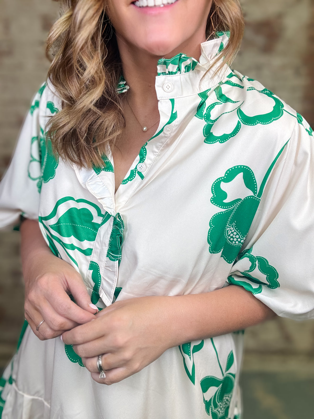 Grady Floral Tiered Dress