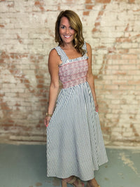 THML Kadence Smocked Dress