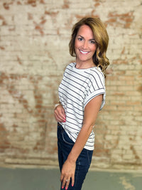 Harriet Casual Stripe Top