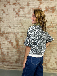 Lindy Leopard Top