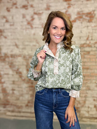 Giselle Jacquard Top