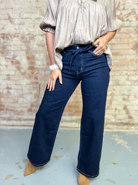 Nixon High Rise Dark Jeans