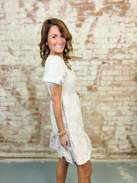 Jamila Jacquard Dress - FINAL SALE