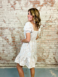 Jamila Jacquard Dress - FINAL SALE