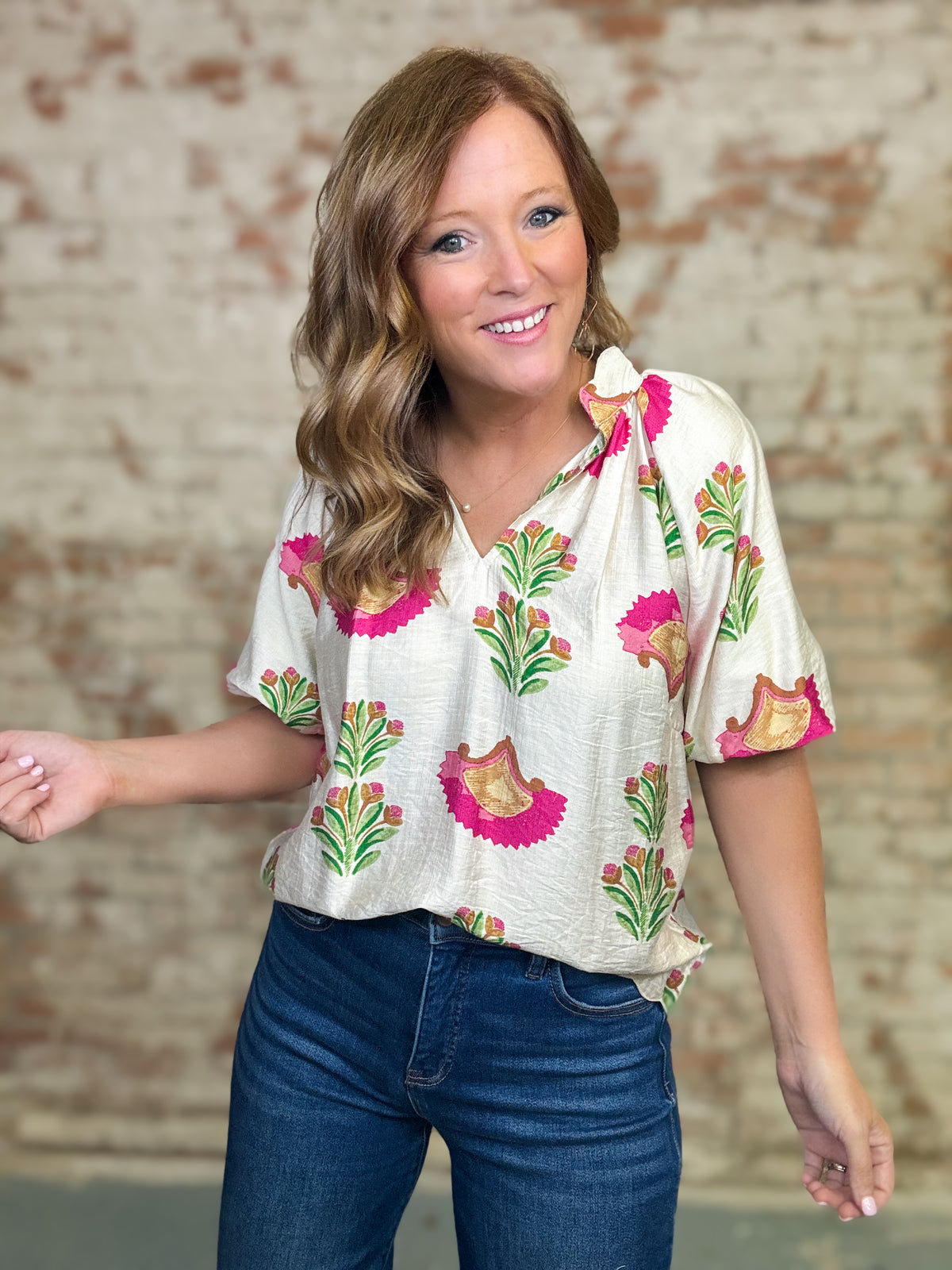 Lacie Puff Sleeve Top