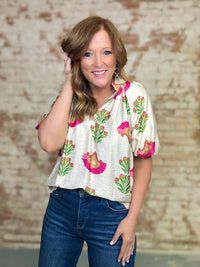 Lacie Puff Sleeve Top