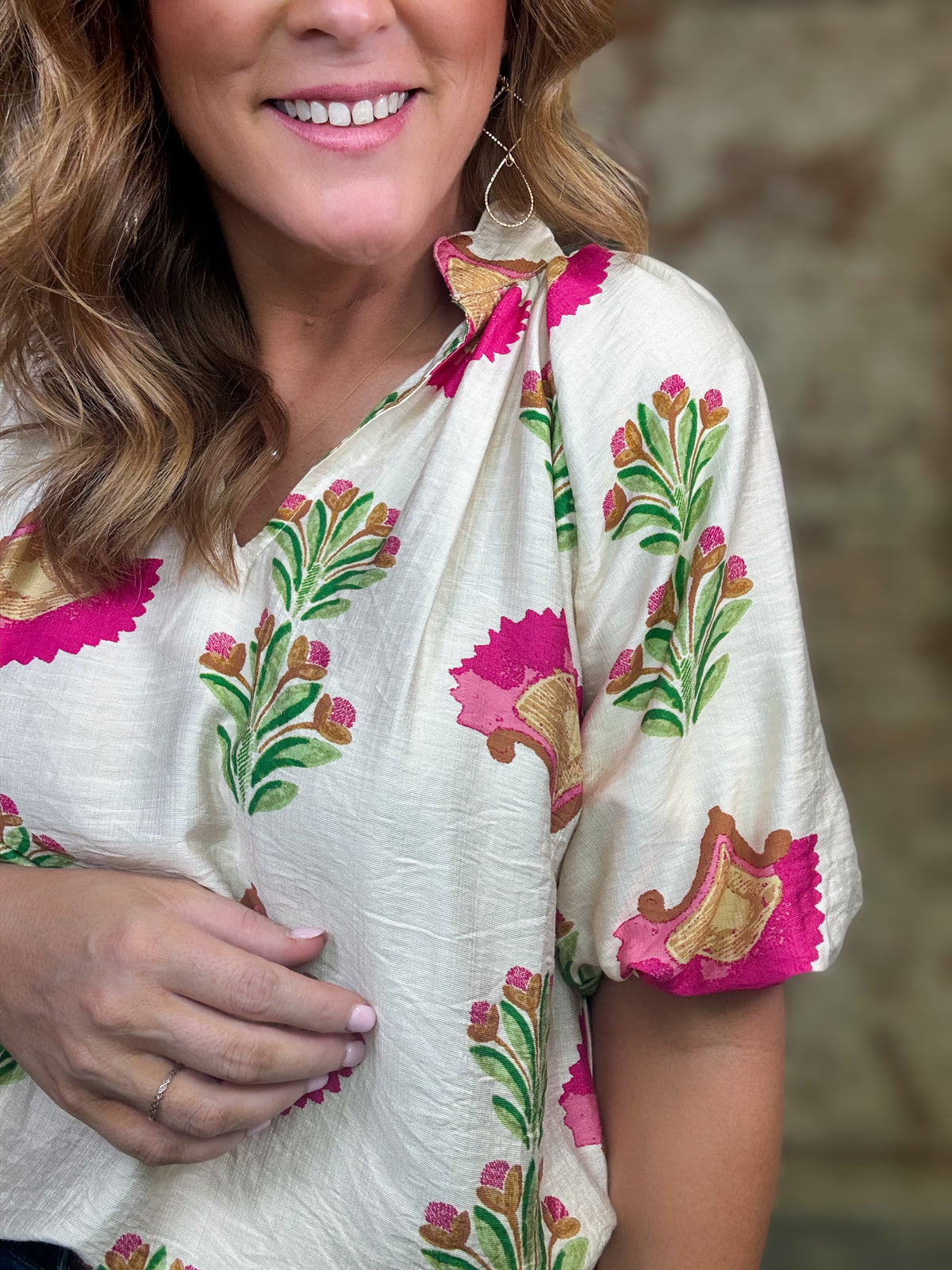 Lacie Puff Sleeve Top