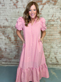 MaryAnn Gingham Dress