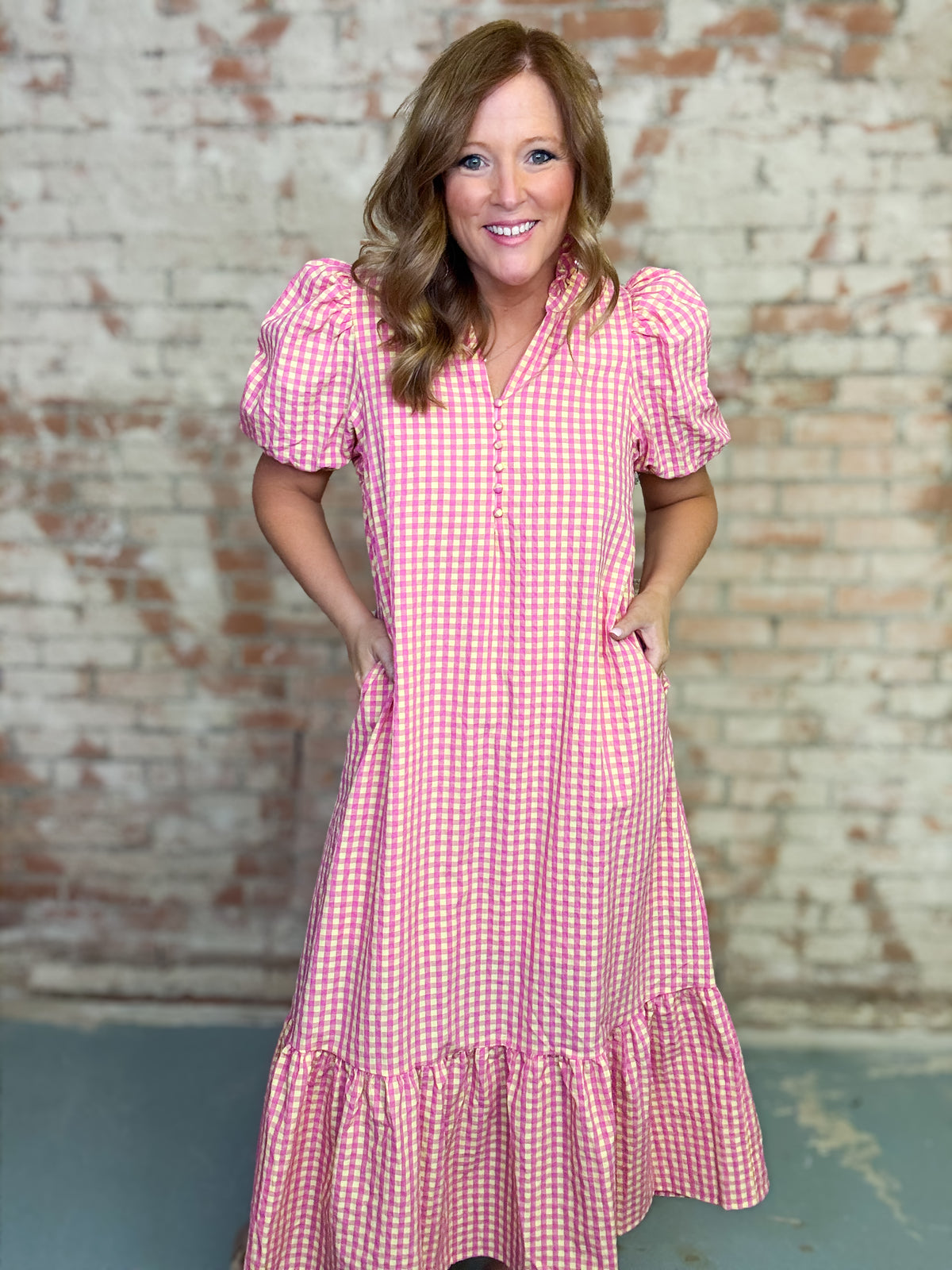 MaryAnn Gingham Dress