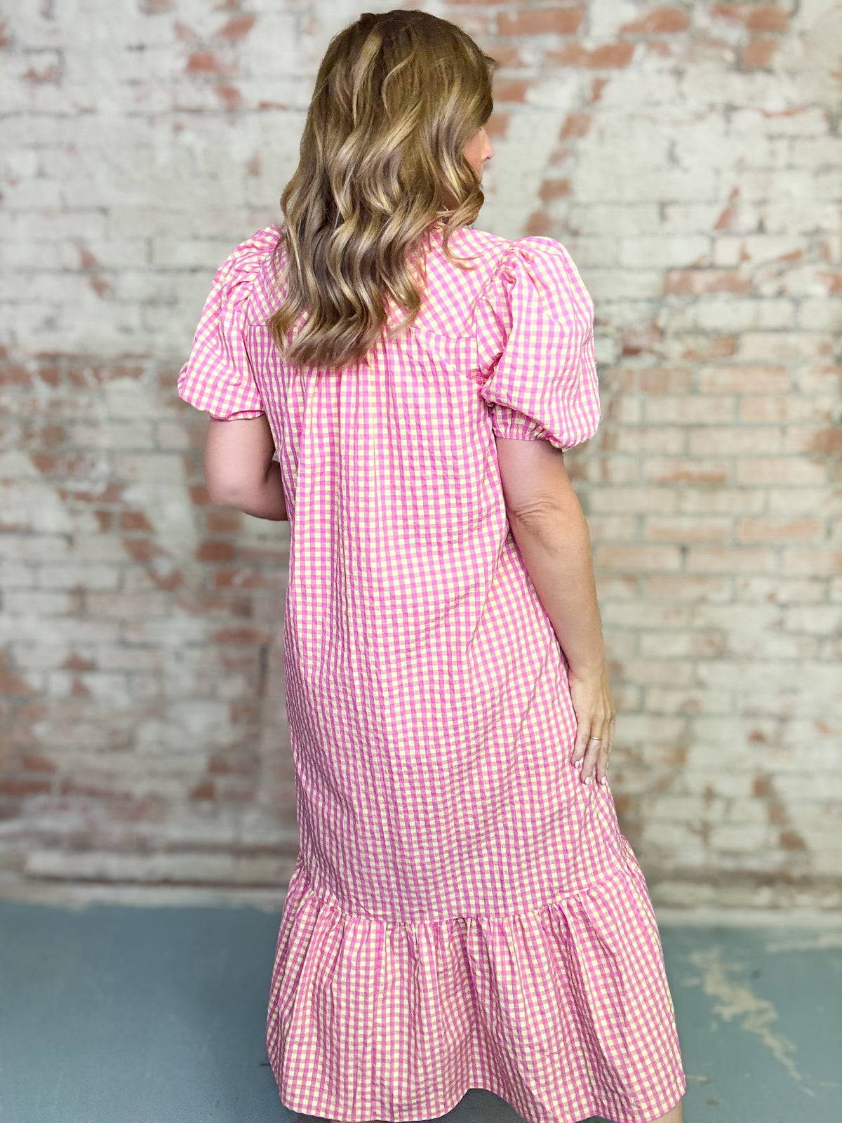 MaryAnn Gingham Dress
